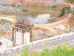 Jorge Pereira de Carvalho, Ipenam(MG). Obras de construo hidreletrica Areia branca, localizada entre os municipios de Ipanema, Inhapim e Cartinga(MG)