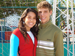 Gabriela Queiroz e Lucas Bagatim