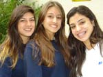 Thais Espezin, Fernanda Strazzer e Duany Rocha