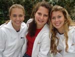 Liliane Fey, Fernanda Nienkotter e Bruna Krieger