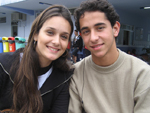 Juliana Espindola e Jonathan Maba