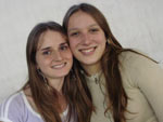 Nicole Ouriques e Daniela Spitzer