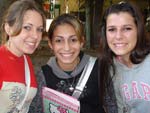 Rafaela Barufi, Alice Lemos e Thauana Gebhardt