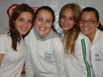 Mayara Thiesen, Joyce Godi, Isadora Schiocchit e Thais Demuth