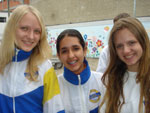 Jennifer Thayse Geisler, Larissa Silvera e Larissa Risetta