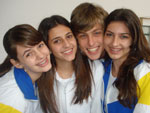 Lais de Oliveira , Alessandra Dalfovo, Andre Cristofolini e Debora Kretzer