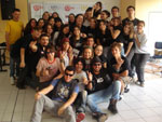 A galera do Uni e os caras da Almarock