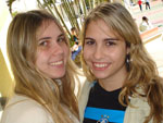 Priscila Ruebnich e Joyce de Castro