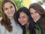 Luiza Cauduro, Tauanna Rodrigues e Flvia Schilling