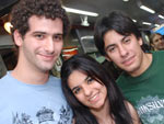 Emanuel Tocchetto, Thais Hamilton e Pedro Abdala