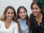 Ingrid Sant'ana, Marianna Porzio e Luisa de Oliveira