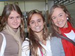 Gabriela Meyer, Juliana Moreno e Paula Casarin