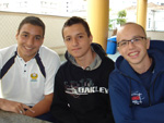 Luiz Gustavo Lobo, Magdiel Schmidt e Victor Garcia Feldan