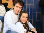 Lucas Gil e Luciana Garcia