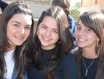 Yasmin Clementel, Marlia Varela e Isabela Rinaldi