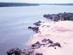 Vista do Rio Tocantins, em Estreito (MA), enviada pelo internauta Rodival Spitzer.