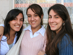 Vanessa Vieira (Tendncia), Eduarda Ritzmann (Energia) e maria Eduarda Vale Pereira (Deciso)