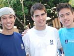 Rogrio Junior, Paulo Carlesso e Lucas Borges