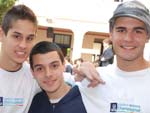 Guilherme Kerber, Carlo Raim e Vinicius Signoretti