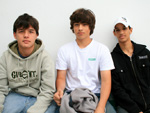 Leonardo Hinkel, Theo Cardozo e Marcel Tomazedi