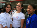 Bia Akemi, Tuani da Rosa e Ana Luiza Vicente