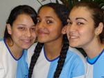 Bruna Rosa, Stephanie Souza e Nicolly Correa