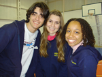 Thiado de Luca, Natlia Silveira e Angela Frazone