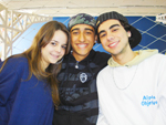 Jssica Fienner, Ncolas Pereira e Ramon Ribeiro