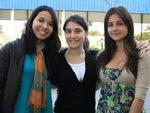 Luiza Harumi, Cecilia Campos e Camila Treteski