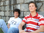 Gabriel Maraslis e Fabio kiraly