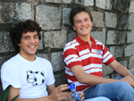 Gabriel Maraslis e Fabio kiraly