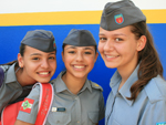 Sabrina Gomes de Azevedo, Janaina Alvez Martins e Mariana Fonto