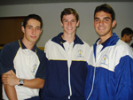 Edson Passos, Marcelo Kettermann e Lucas Rocha