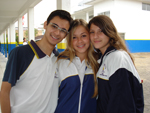 Paulo Klausen, Thayse da Silveira e Cintia Padilha