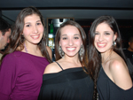 Daiane Casagrande, Nicole de Souza e Larissa Brossow