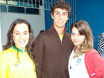 Victoria Acauan, Guilherme Linhares e Pamella Wendhausn