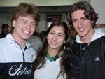 Guilherme Becker, Gabriela Ruas e Marcel Cabral