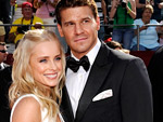 David Boreanaz, de Bones, e a esposa Jaime Bergman