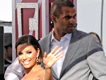 Eva Longoria Parker, de Desperate Housewives, com o marido, o jogador da NBA Tony Parker       