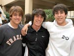 Francisco Riffel, Pedro Mallmann e Jos Lucas Mussi