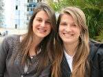 Patrcia Tomelin e Thayse Muller