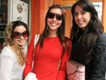 Tssia Ramos, Amanda Fontanella e Aline Costa