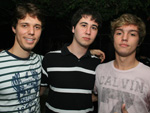 Bruce Steckert, Flavio Neto e Leandro Junckes