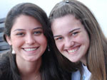 Paola Rodrigues e Juliana Cardeal