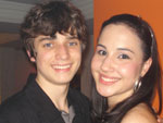 Vinicius Ribeiro e Melissa Mondini