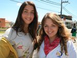 Luiza Telles e Samantha Brose