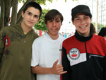 Guilherme Loch, Marcos Vincius Nunes e Luis Felipe Conti