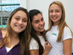 Rafaela Lopes, Fernanda Loch e Nicole Mello