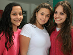 Lalise Brasil, Iramaya Elias e Bruna de Oliveira