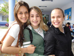 Juliana Spindola, Larissa Pereira e Ana Cristina Ribeiro